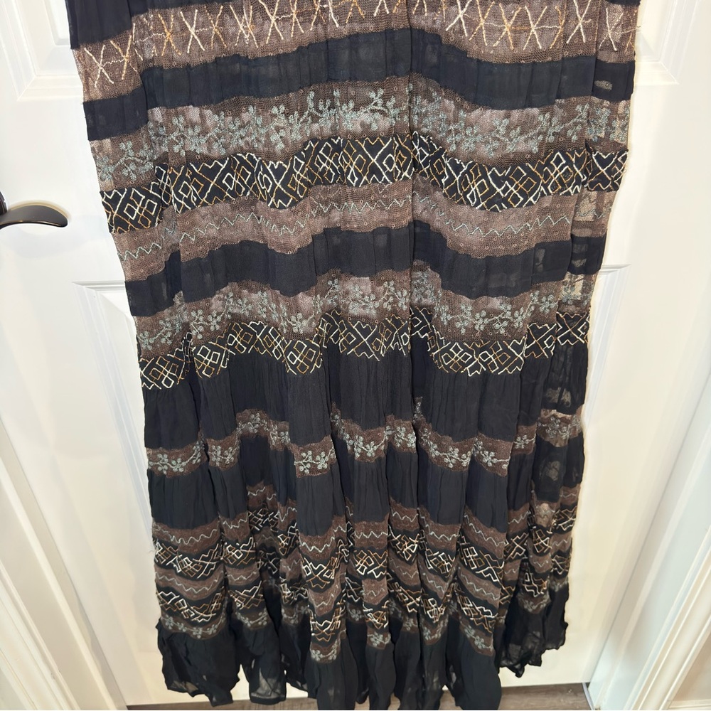 Free People Lacey Lady Maxi Dress in Black - Picture 9 of 16